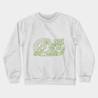 Celtic Green Dragon Crewneck Sweatshirt